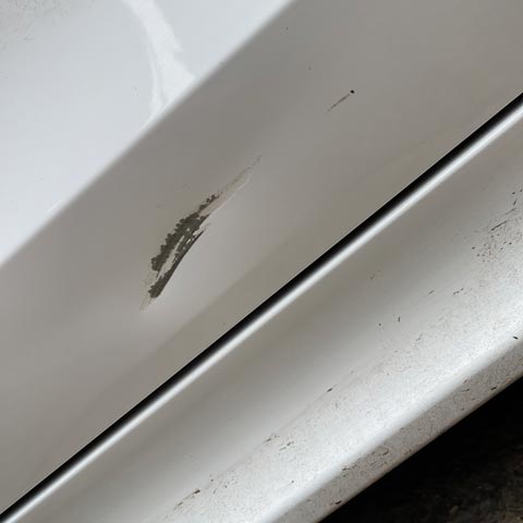 Audi TT Door Repair - Before