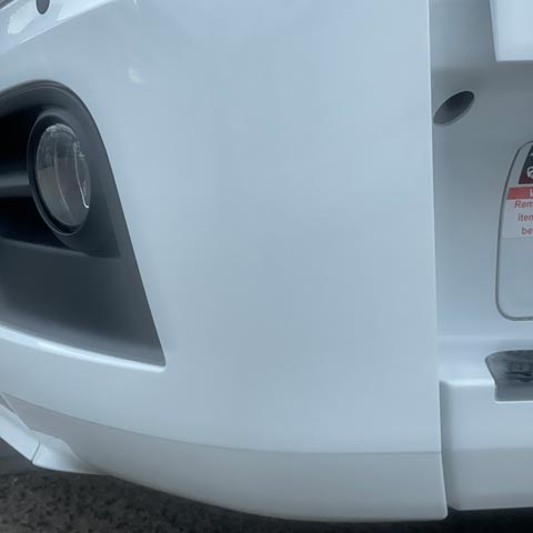 Mercedes Actros Bumper Repair - After