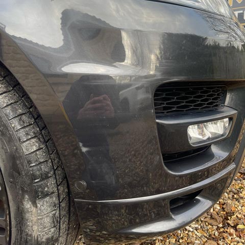 Range Rover Sport Bumper Repair - Before