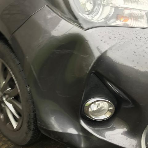 Toyota Yaris Dent Repair - Before