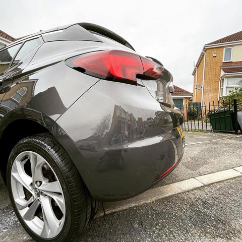 Vauxhall Astra Bumper Repair - After