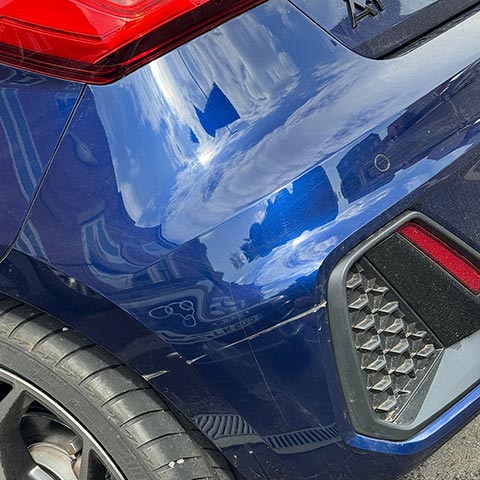 Audi A1 Bumper Repair - Before