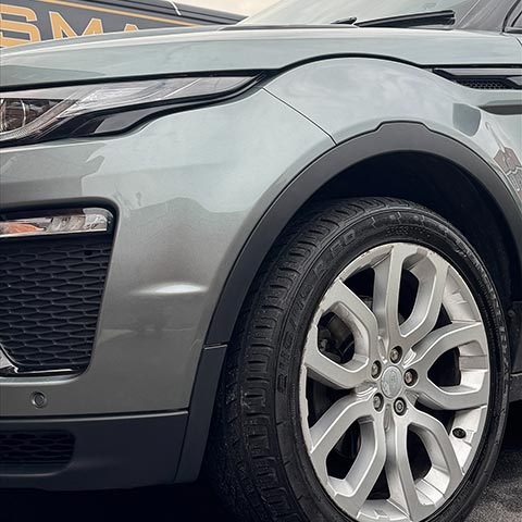 Range Rover Front Bumper Scuff Repair - After