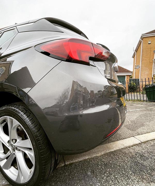 Paint Scratch Removed on Vauxhall Astra Car After Photo - Smart Auto-Body Bristol Bath Weston-Super-Mare Chippenham