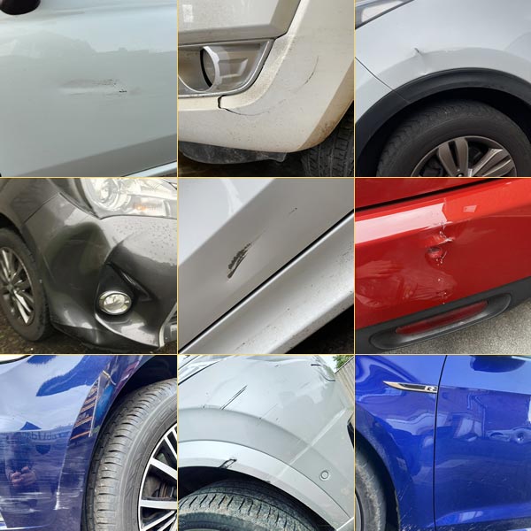 Vehicle Damage Examples - Get a Body Repair Quotation with Smart Auto-Body
